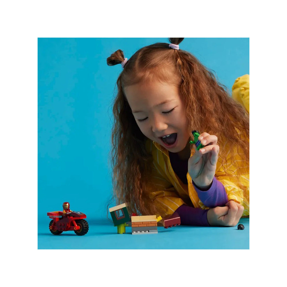 Lego76287 Lego Super Heroes Iron Man With Bike & The Hulkpapell.gr